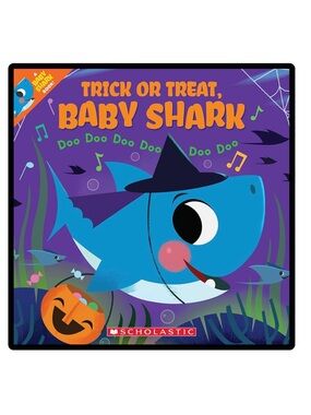 BUNDLE & SAVE🎃 Trick or Treat Baby Shark Softcover Book